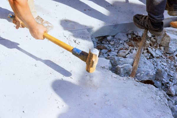 Concrete Pavement Demolition in Toms River
