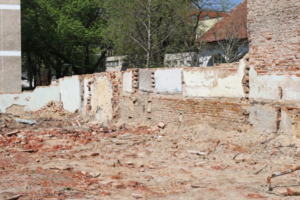 Brick Wall Demolition in Toms River