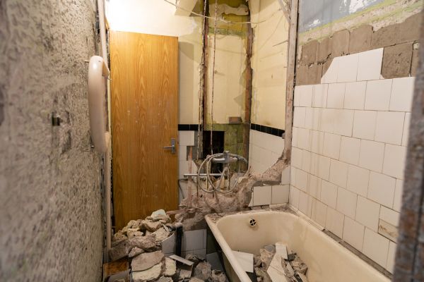 Shower Tile Demolition in Toms River