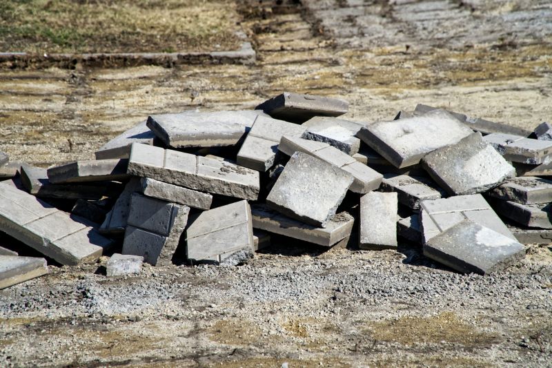 Concrete Pavement Demolition detail